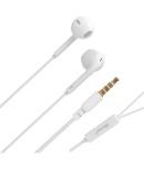 hitage Hp-331 Boss Bass 3.5 mm Wired Earphone In Ear Comfortable In Ear Fit White