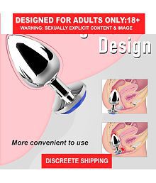 Cute Metal Diamond Butt Plug Anall Plug Bead Prostate Massage Sex Toys for Women Men see toys for man butt plug women sexy toy low price