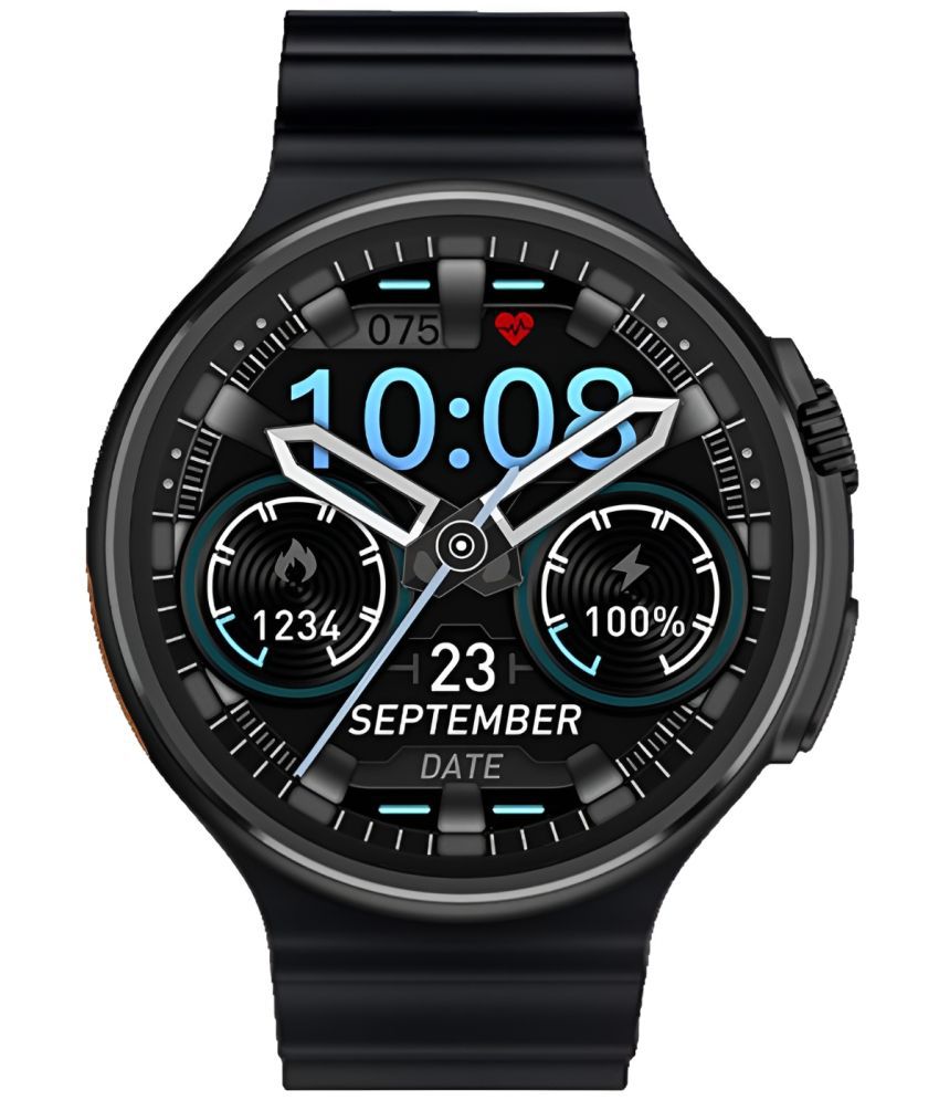     			COREGENIX SPORTS Series Long Endurance Black Smart Watch