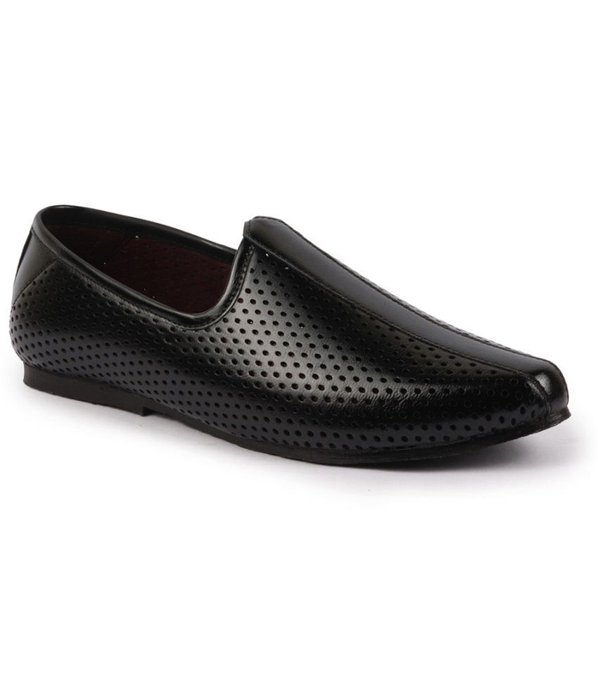     			Fausto Black Men's Jutti