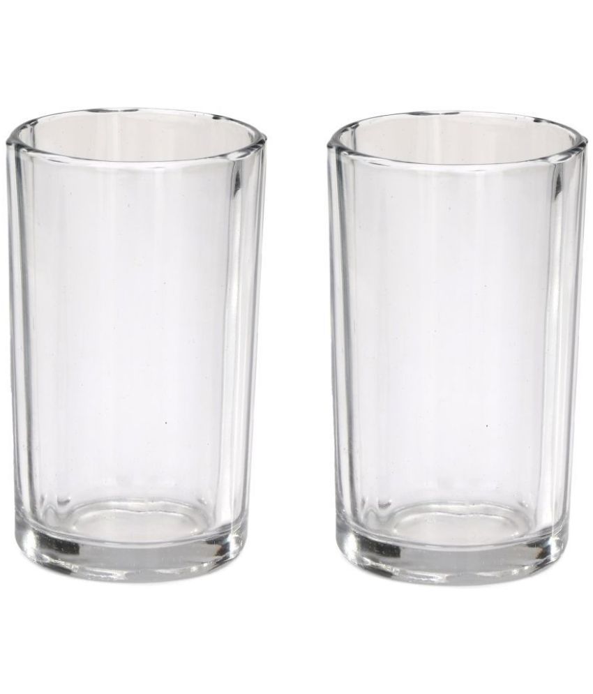     			Somil Stylish Glass Glass Glasses 200 ml ( Pack of 2 )