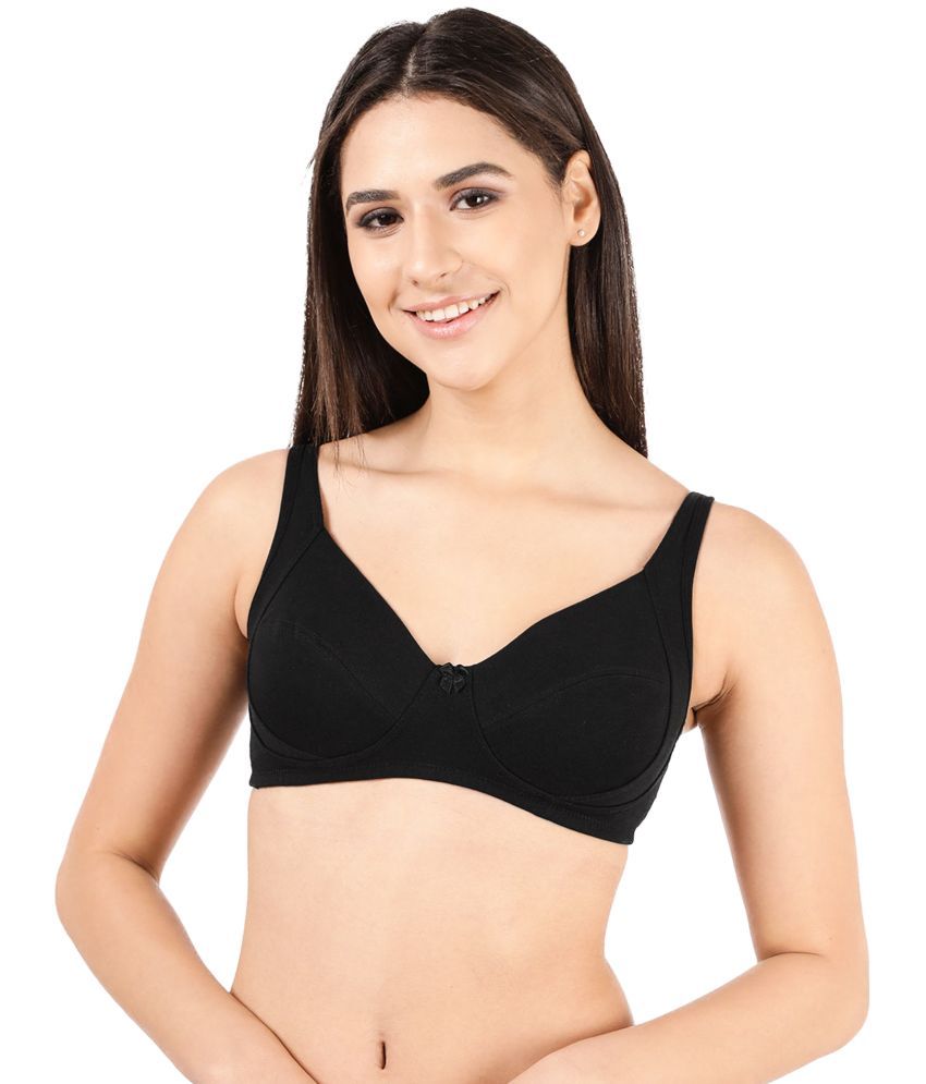     			Susie Cotton Blend Women's Everyday Bra ( Black ) DI1007-BlackBeauty