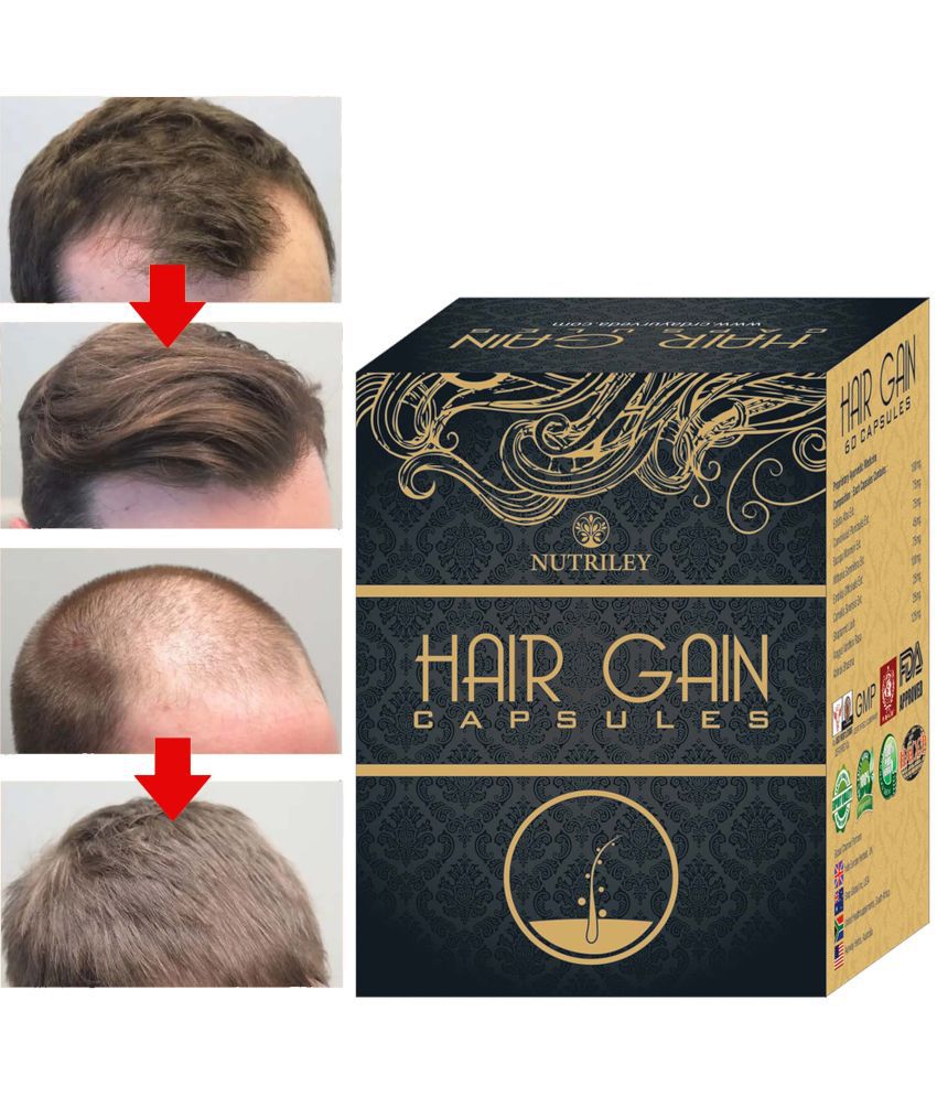     			Nutriley Hair Growth Capsule, Hair Gain Capsule 60 gm Pack Of 1