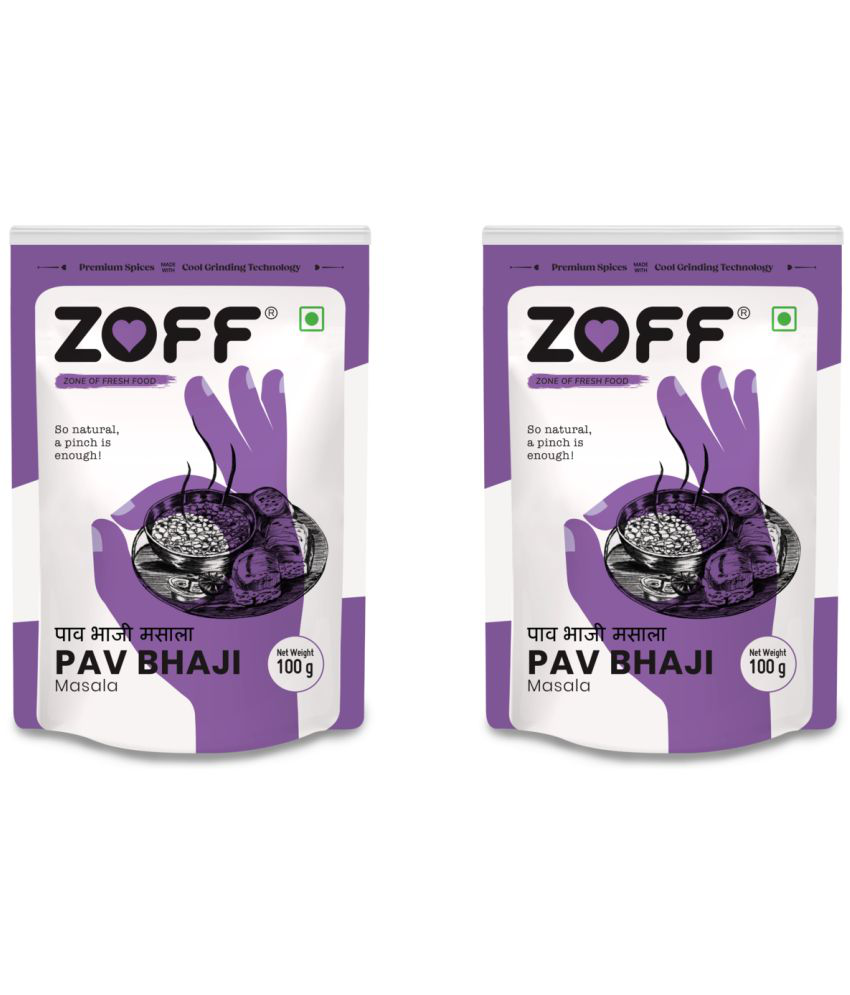     			Zoff Pavbhaji - (100g* Pack of 2) Masala 200 gm