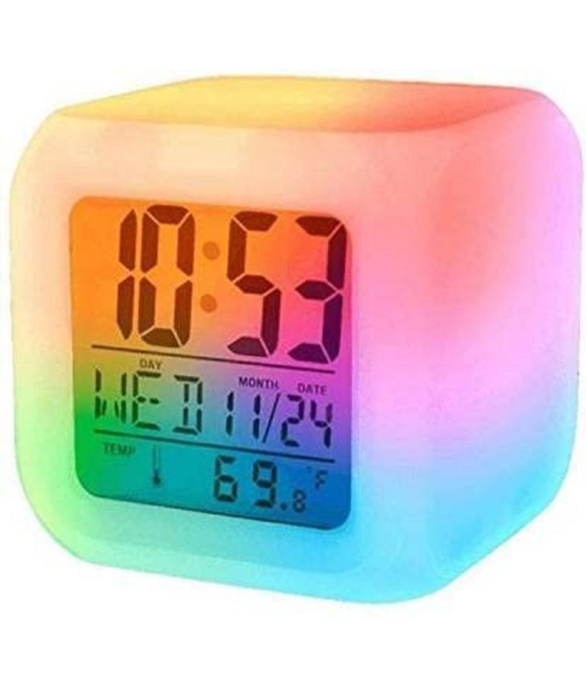     			flipclips Digital Plastic Table Clock - Pack of 1