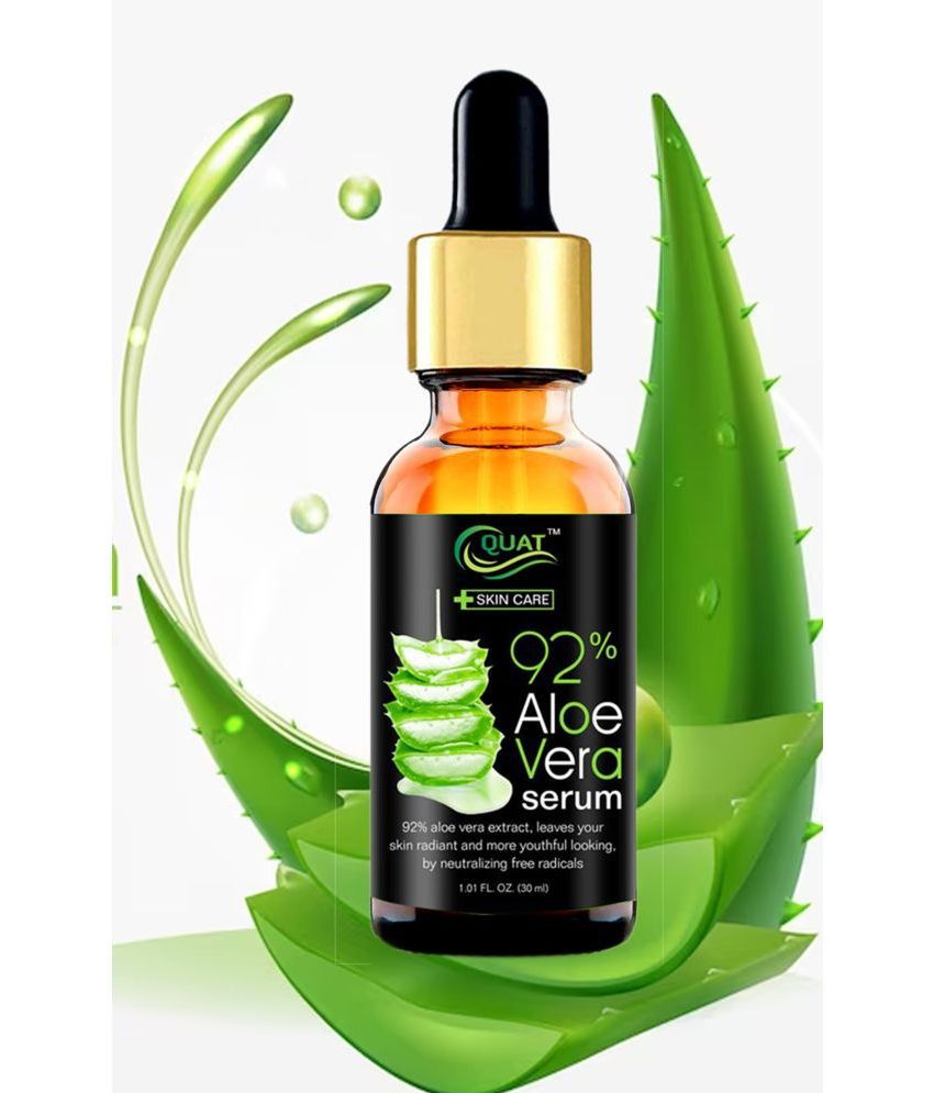     			Quat Face Serum Aloe Vera Radiant Glow For All Skin Type ( Pack of 1 )