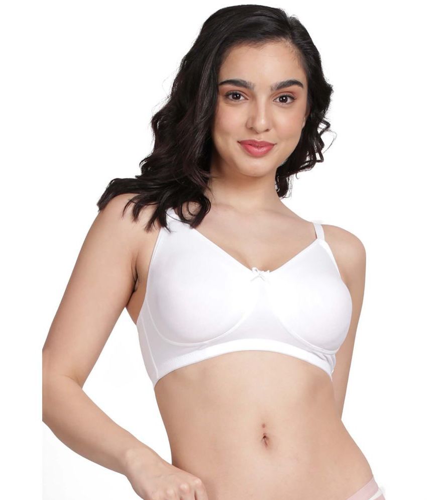     			Susie Rayon Women's Everyday Bra ( White ) EF002-White