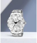 Wizard Times Silver Stainless Steel Analog Men's Watch