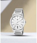 Wizard Times Silver Stainless Steel Analog Men's Watch