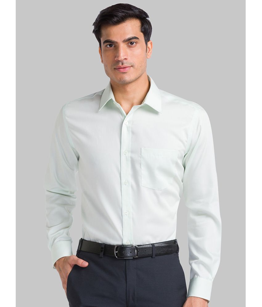     			Park Avenue Cotton Regular Fit Full Sleeves Men's Formal Shirt - Green ( Pack of 1 )