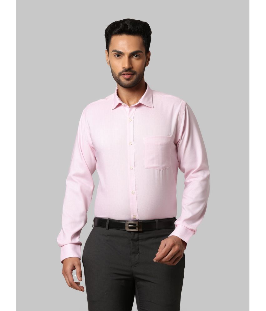 Park Avenue Cotton Slim Fit Full Sleeves Mens Formal Shirt - Red ( Pack of 1 ) - Buy Park Avenue Cotton Slim Fit Full Sleeves... 