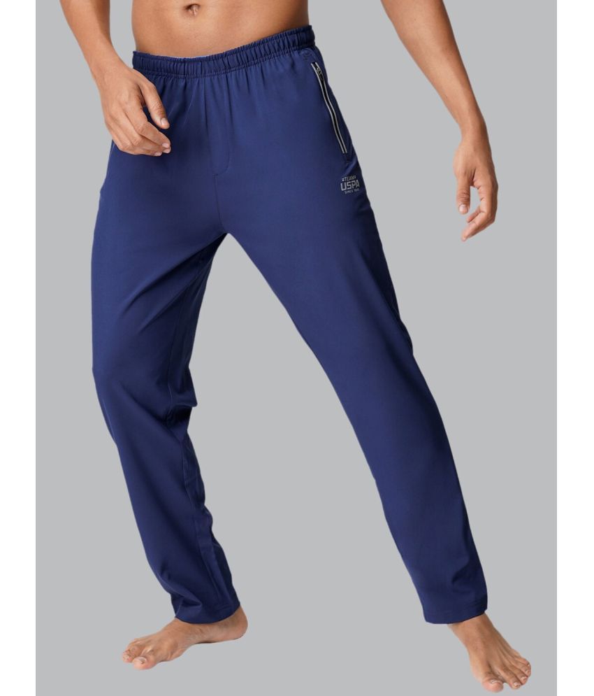     			U.S. Polo Assn. Navy Polyester Men's Trackpants ( Pack of 1 )