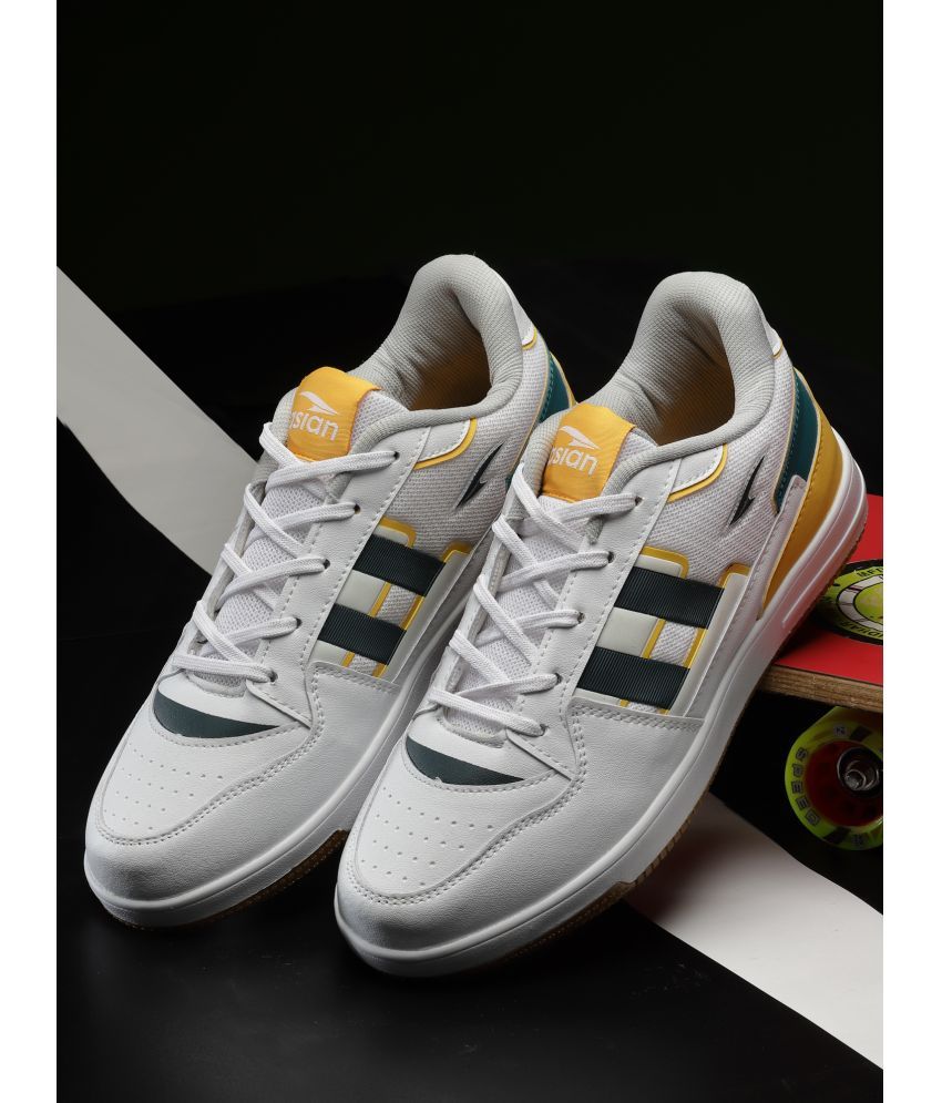     			ASIAN JASPER-18 Yellow Men's Sneakers