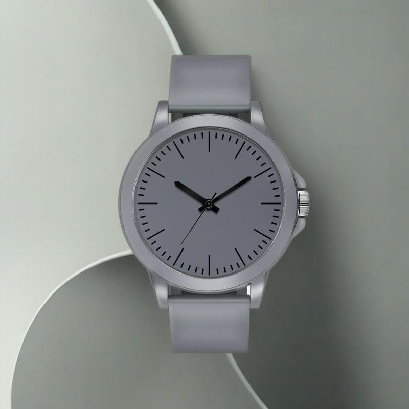     			Loretta Dark Grey Silicon Analog Men's Watch