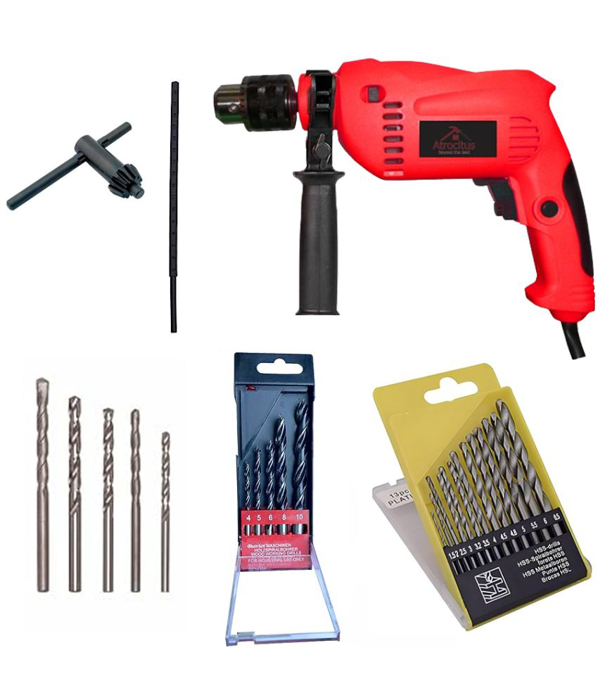     			Atrocitus - Kit of 5- 560 850W 13mm Corded Drill Machine with Bits