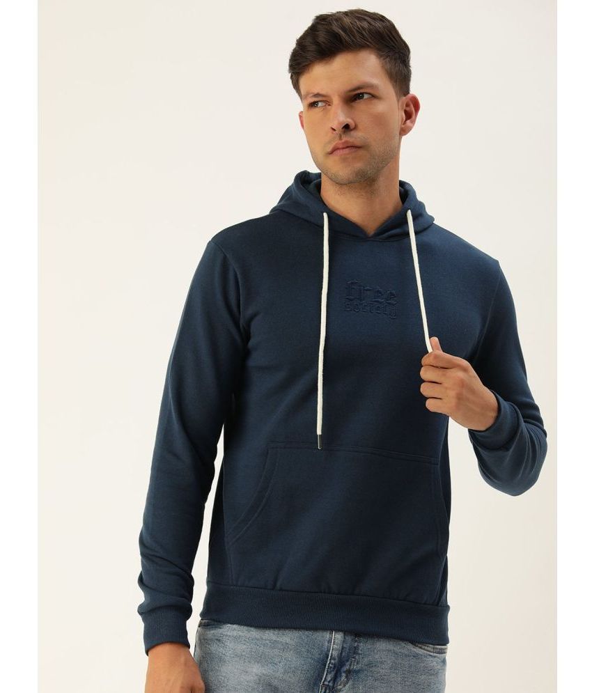     			Free Society Fleece Hooded Men's Sweatshirt - Navy ( Pack of 1 )