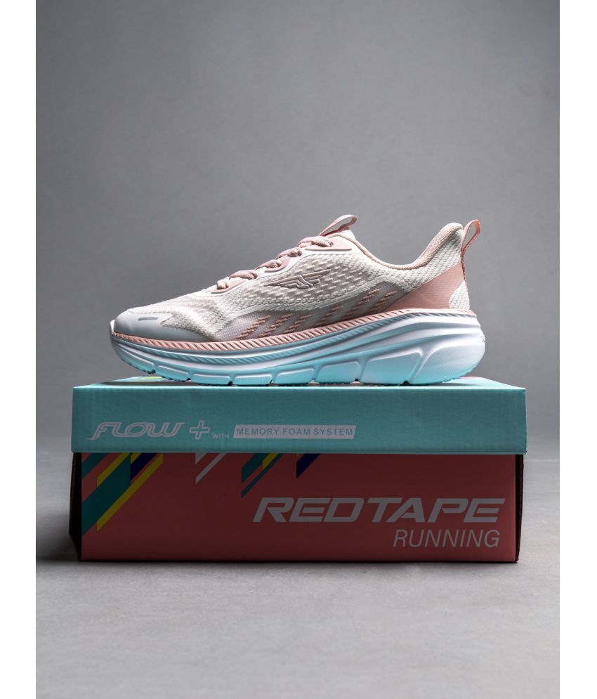     			Red Tape - White Women's Running Shoes