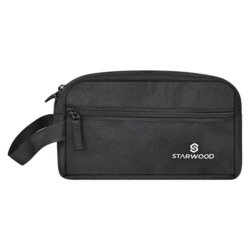     			Starwood Black Fashionable Toiletry Bag for Unisex