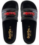 Action Black Men's Slide Flip Flop