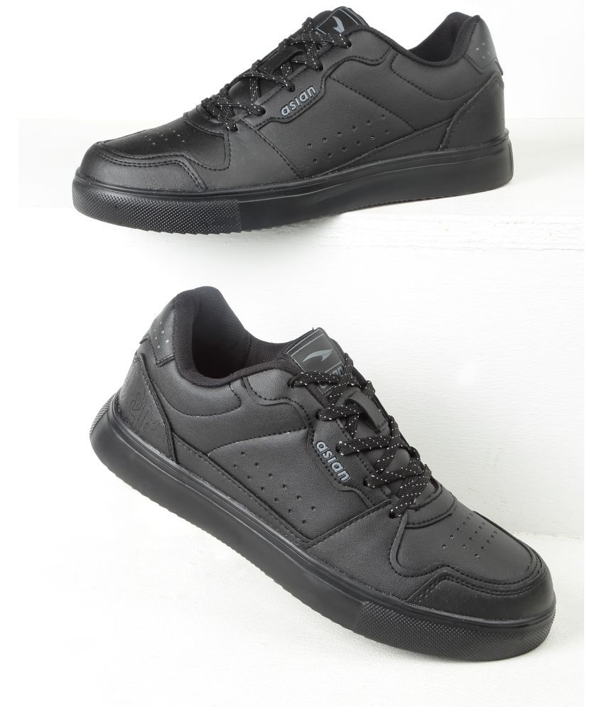     			ASIAN JASPER-19 Black Men's Sneakers