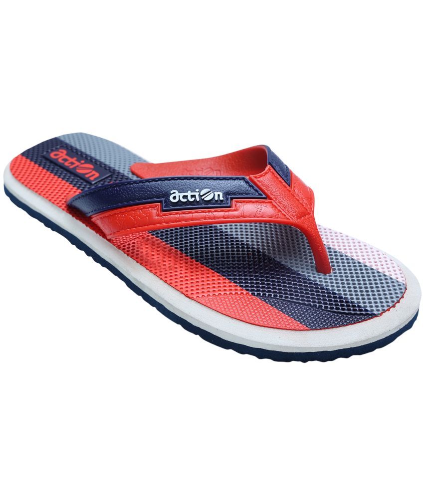     			Action red Men's Daily Slipper