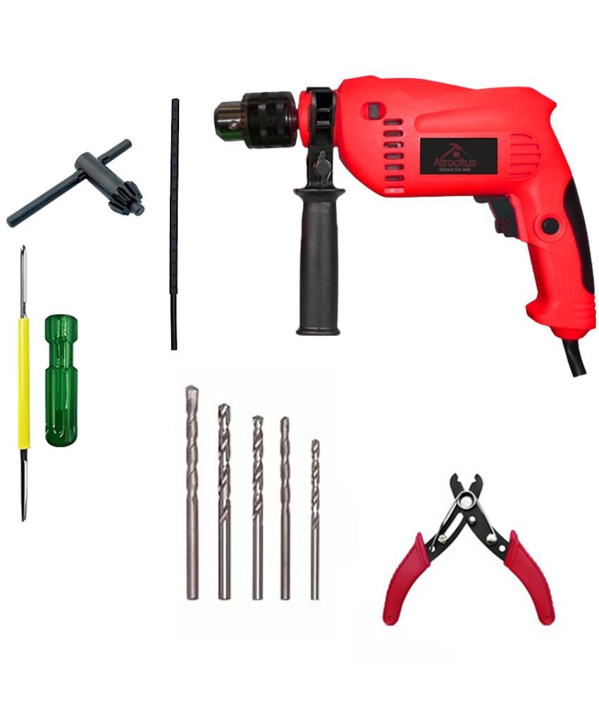     			Atrocitus - Kit of 5- 90 850W 13mm Corded Drill Machine with Bits