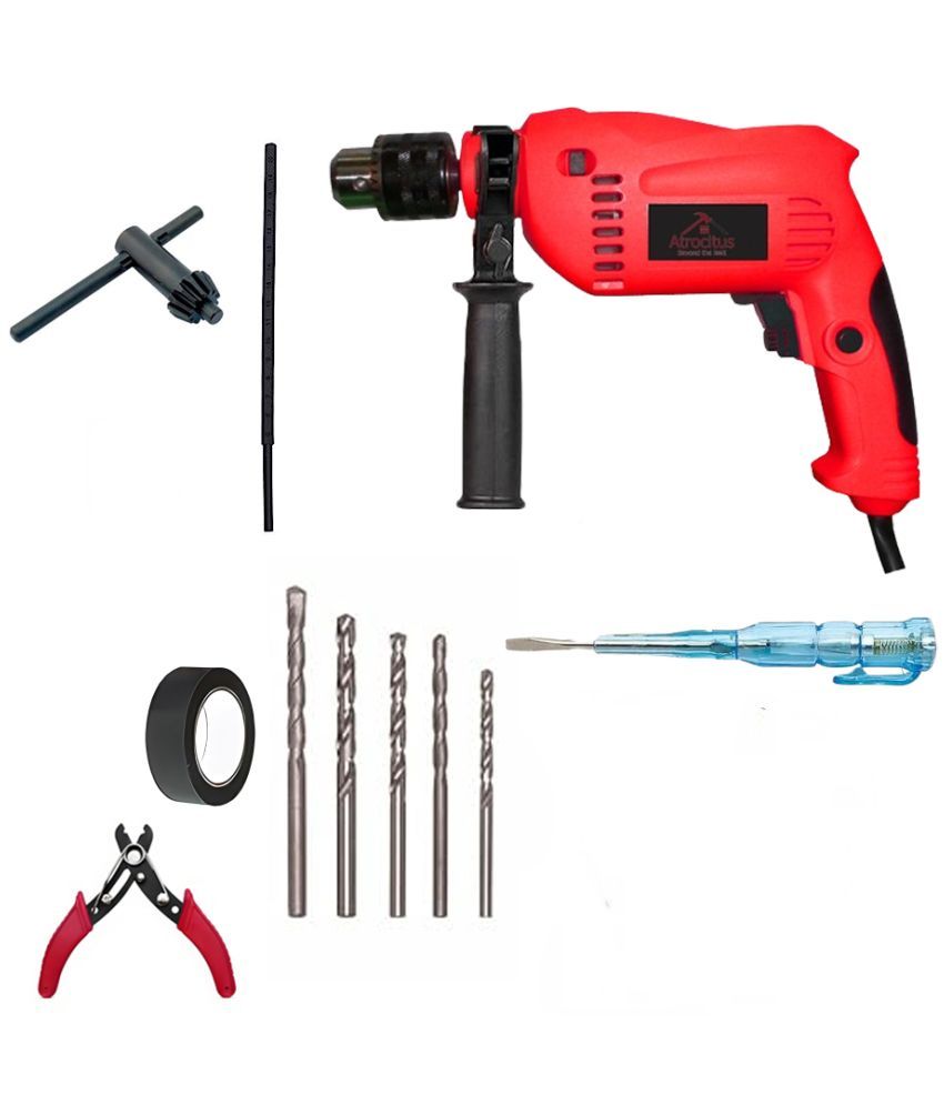     			Atrocitus - Kit of 6- 348 850W 13mm Corded Drill Machine with Bits