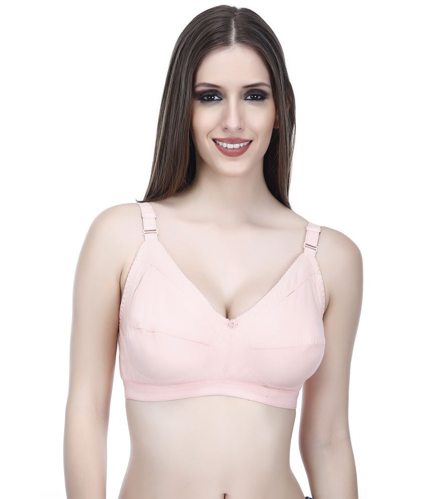     			Elina Cotton Women's Minimizer Bra ( Peach ) DOVE-PEACH