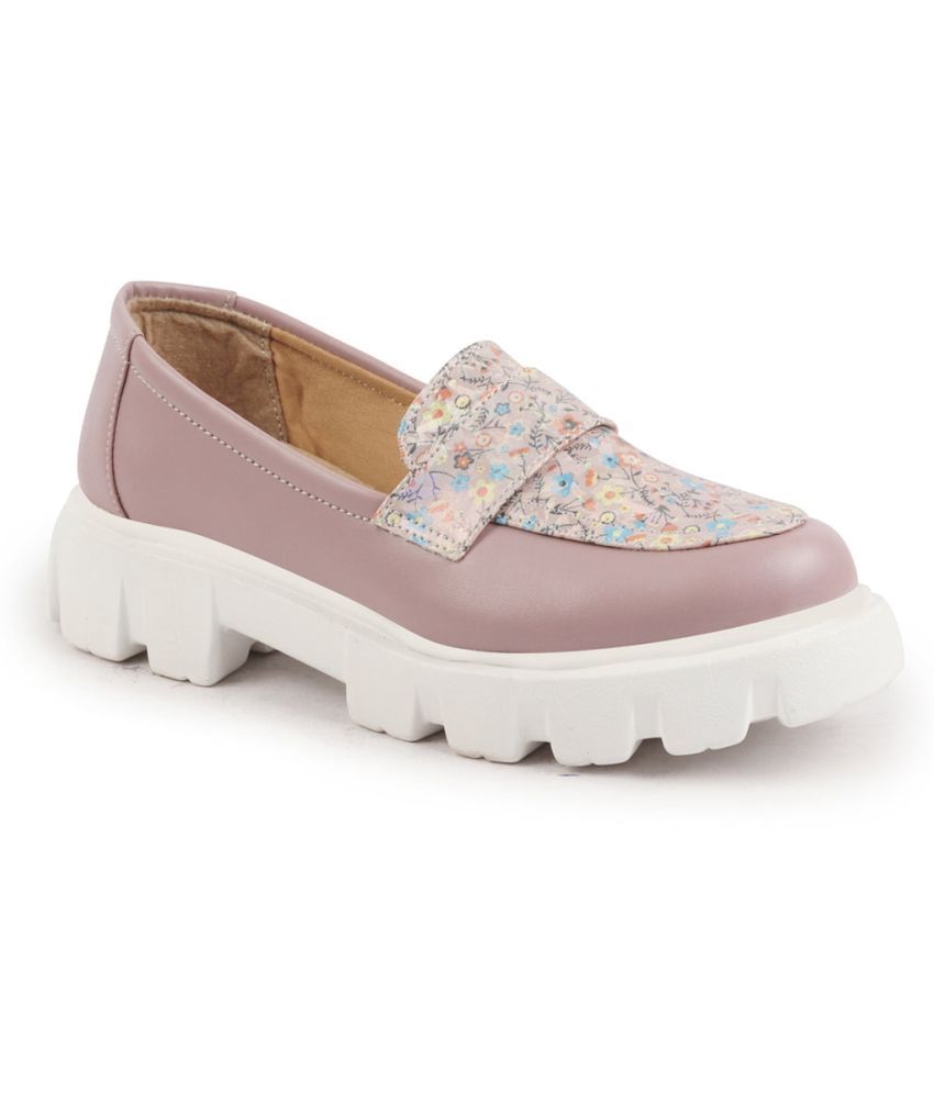     			Fausto Peach Women's Slip On