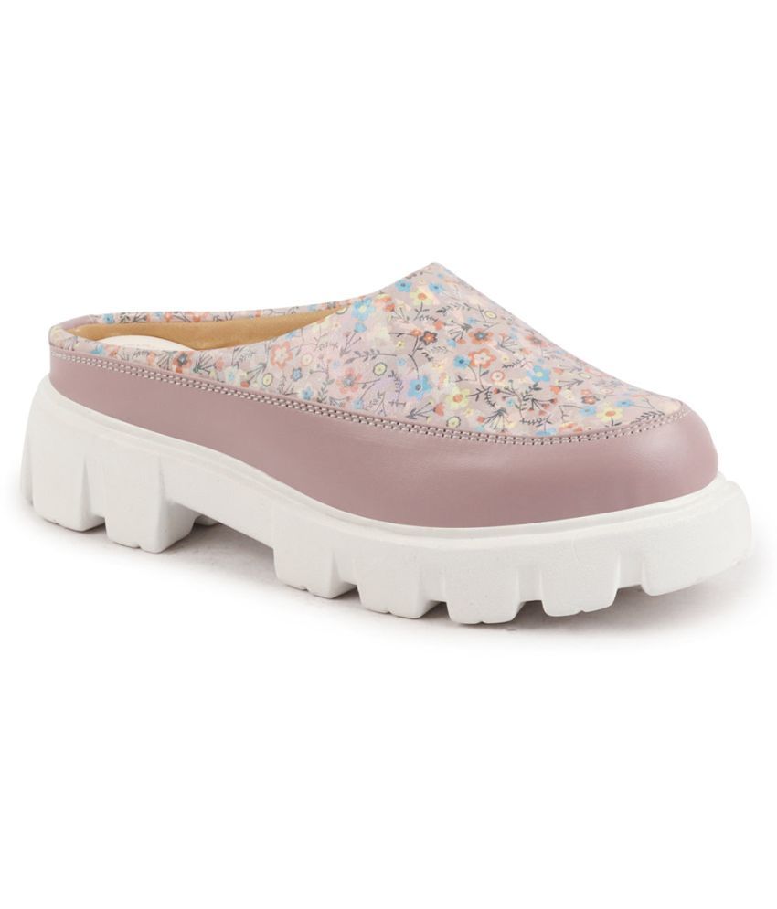     			Fausto Peach Women's Slip On