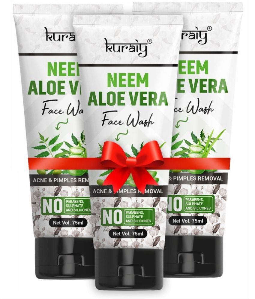     			KURAIY - Acne or Blemishes Removal Face Wash For All Skin Type ( Pack of 3 )