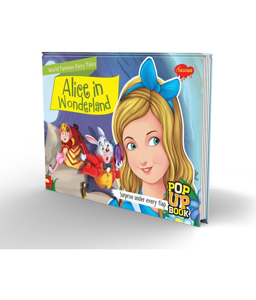     			POP UP book World Famous Fairy Tales Alice in Wonderland| Exploring the Marvels of Pop Up Adventure