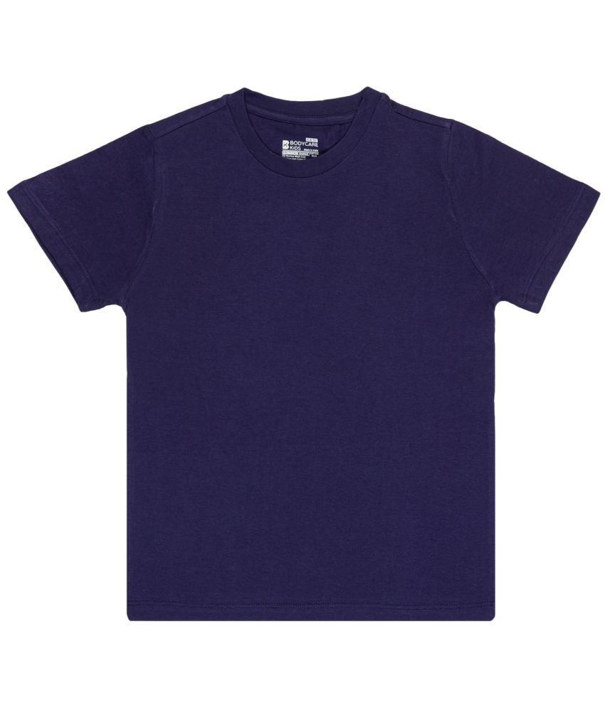     			Bodycare Navy Cotton Boy's T-Shirt ( Pack of 1 )