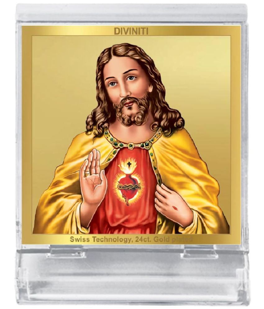     			Diviniti Jesus Ideal For Car Dashboard ( Pack of 1 )