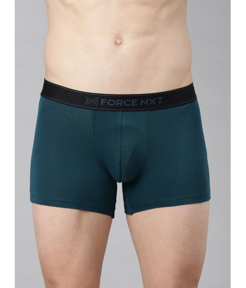     			Force NXT Grey Cotton Men's Trunks ( Pack of 1 )