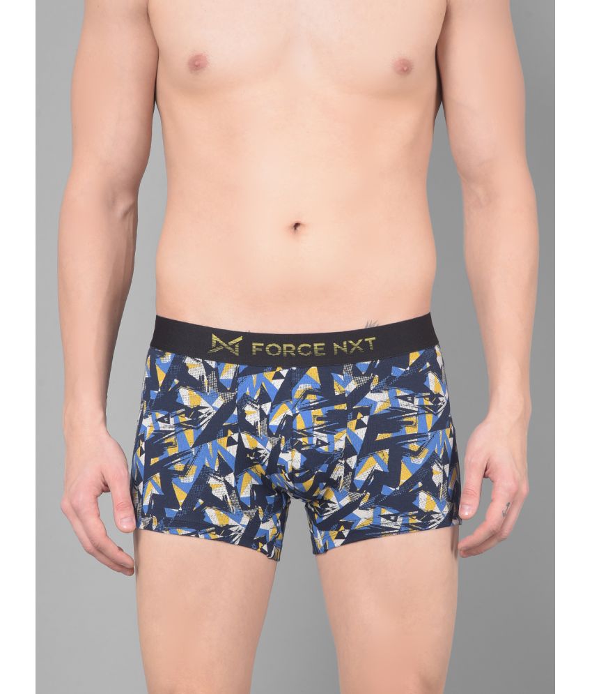     			Force NXT Multicolor Cotton Men's Trunks ( Pack of 1 )