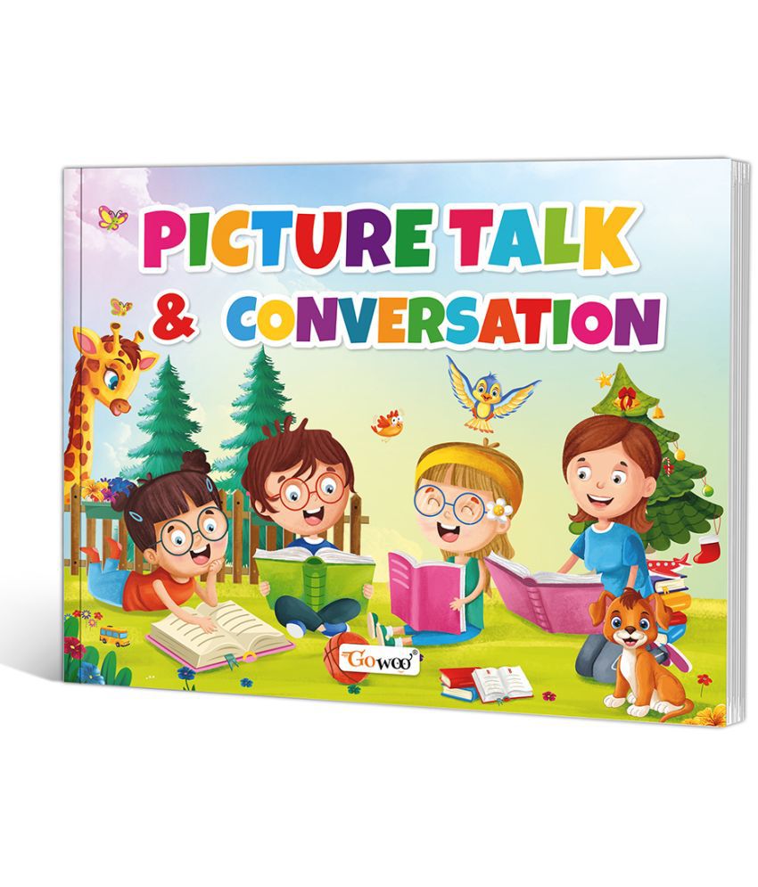     			"Picture Talk & Conversation: Kids Activity Book - learning books for kids learning, Creative Conversations, Activity Book for Children for kids Ages 3-12"