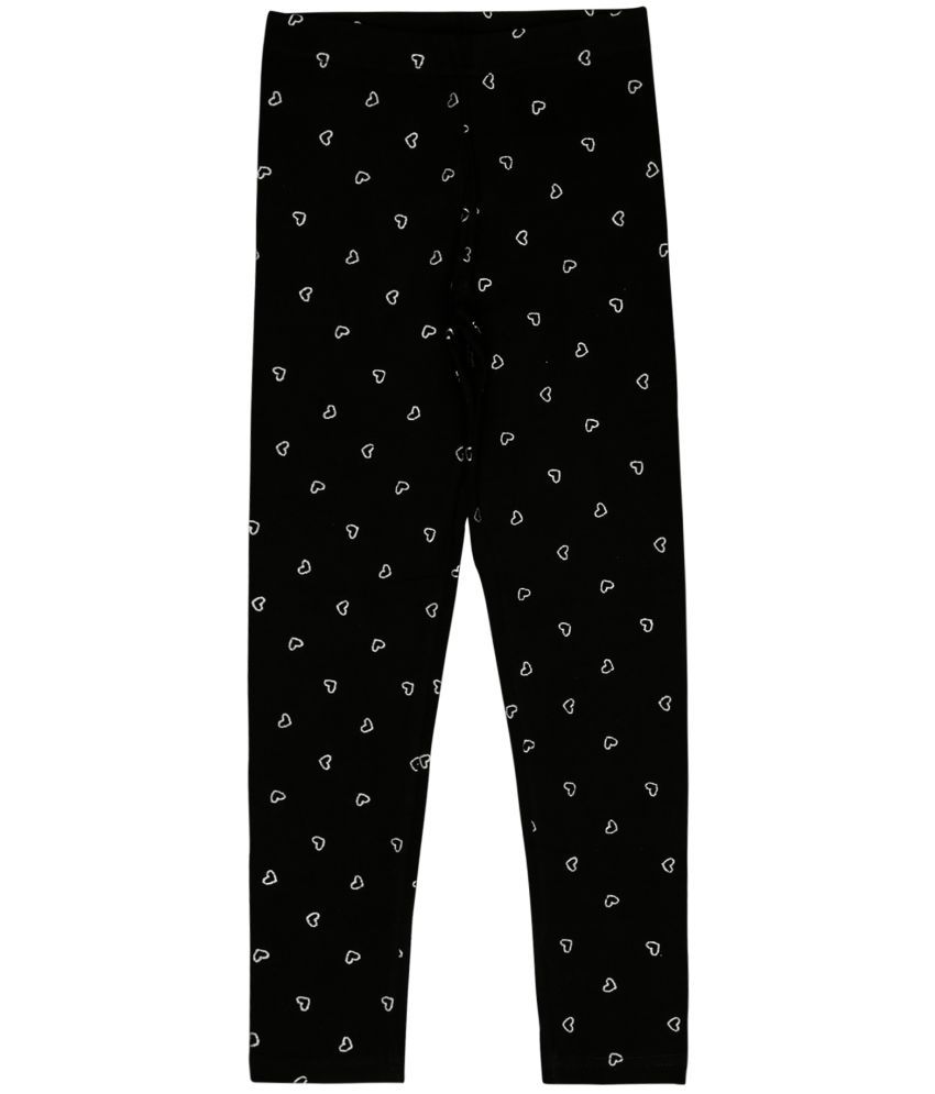     			Bodycare - Black Cotton Girls Leggings ( Pack of 1 )