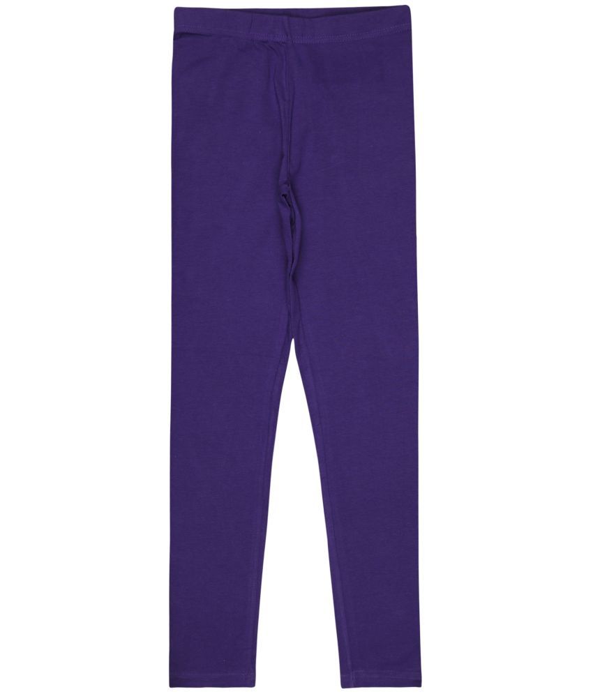     			Bodycare - Purple Cotton Girls Leggings ( Pack of 1 )