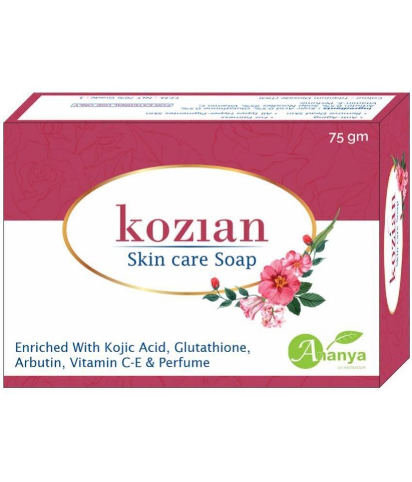     			KOZIAN Skin Whitening Natural Vitamin C & E Soap for All Skin Type ( Pack of 1 )