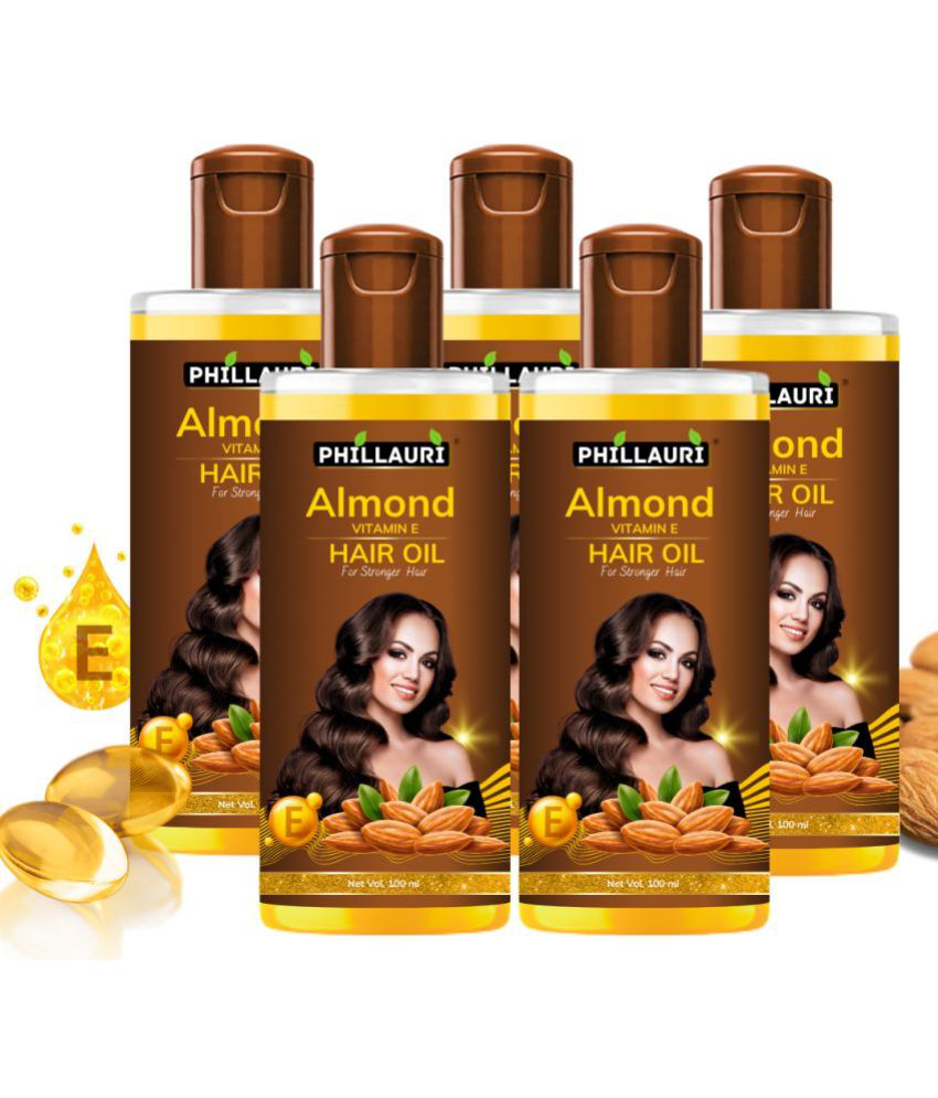     			Phillauri Anti Dandruff Almond Oil 500 ml ( Pack of 5 )