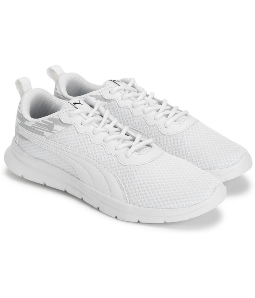     			Puma Ultragrip White Men's Sports Running Shoes