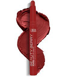 Beauty Berry Red Matte Lipstick 3