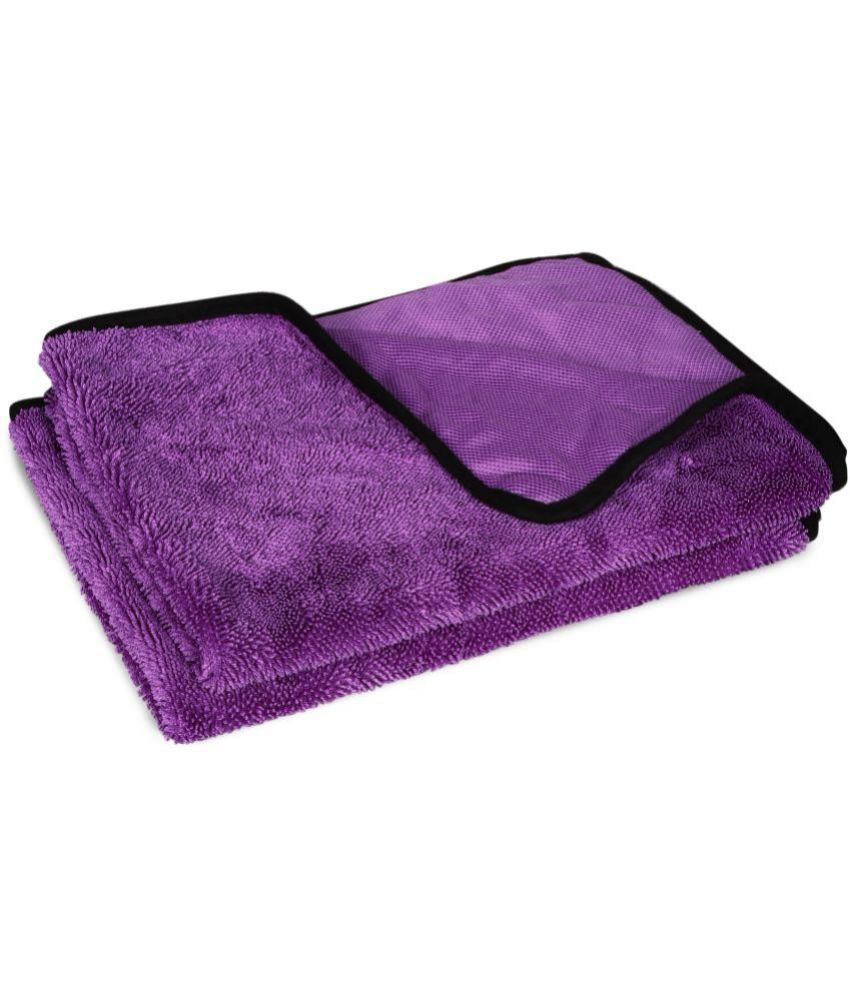     			Auto Hub Purple 600 GSM Drying Towel For Automobile ( Pack of 2 )