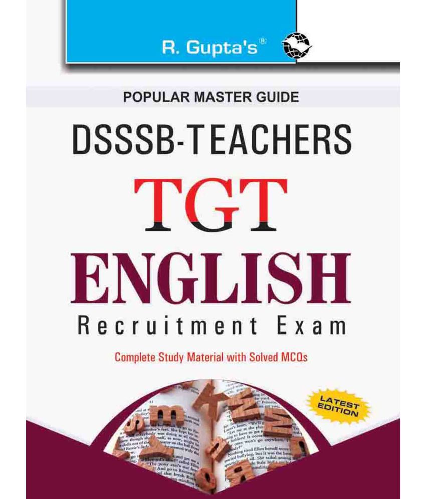     			DSSSB: Teachers TGT English Recruitment Exam Guide