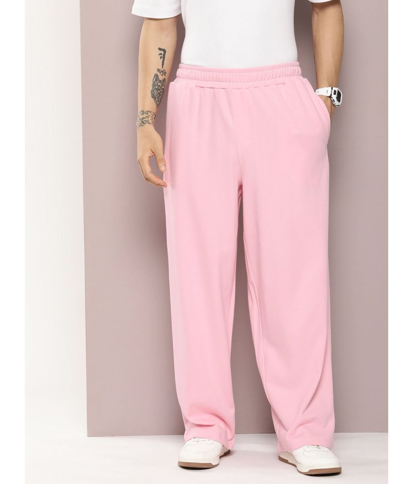     			Dillinger Pink Fleece Men's Trackpants ( Pack of 1 )