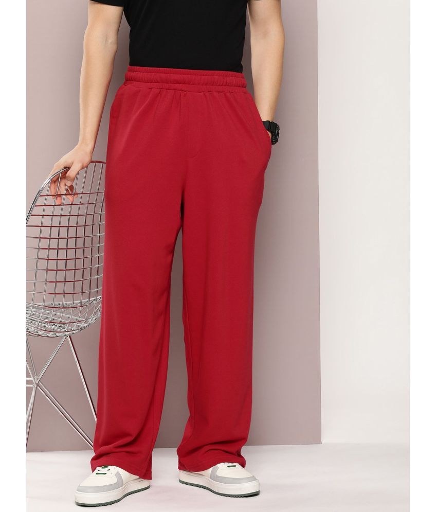     			Dillinger Red Fleece Men's Trackpants ( Pack of 1 )