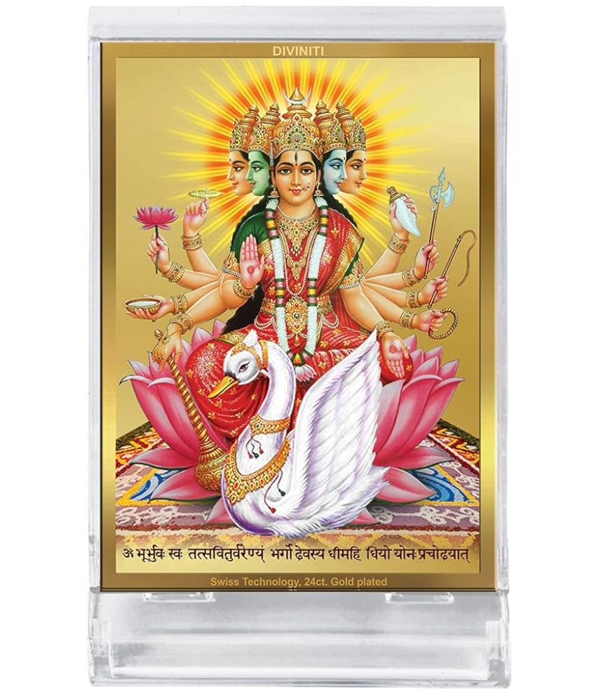     			Diviniti Goddess Laxmi Ideal For Car Dashboard ( Pack of 1 )