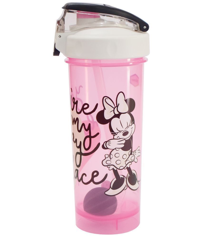     			Gluman - Disney Minnie Activo Pink Sipper Water Bottle 850 mL ( Set of 1 )