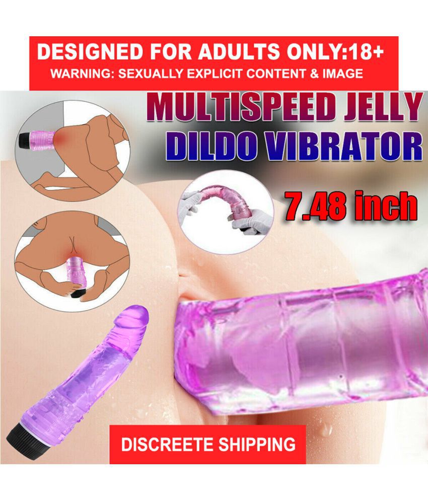    			Jelly Realastic Feeling 8.75 inch G-spot Stud Dildo For Women penis toy big dildos women Vibrating  Sex toy for women